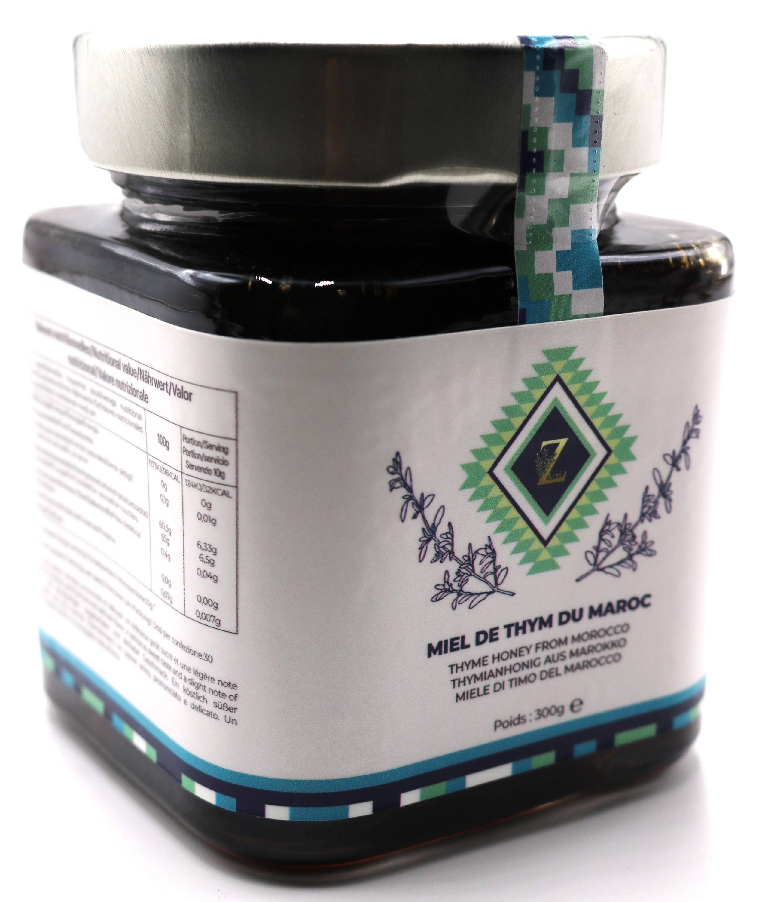 Zayti L.T.D.M - Vendita all'ingrosso Miele - Miele di Timo del Marocco 300 g - Un miele raro e unico9