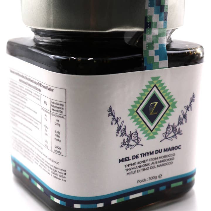 Zayti L.T.D.M - Vendita all'ingrosso Miele - Miele di Timo del Marocco 300 g - Un miele raro e unico9