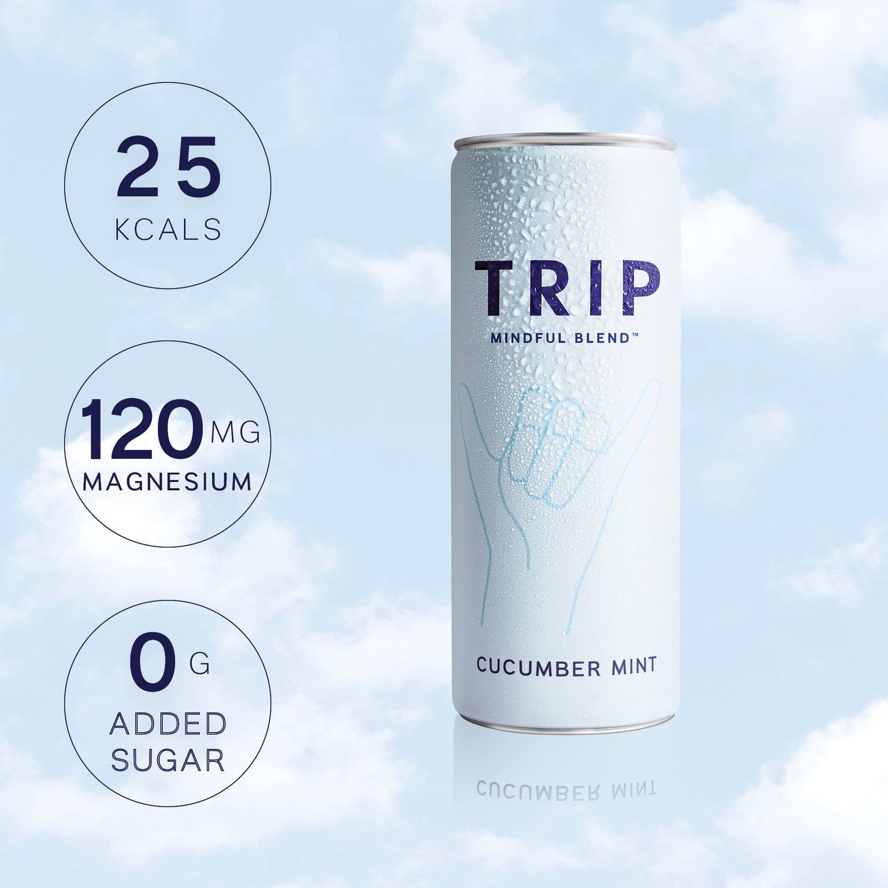 TRIP - Wholesale Non-Alcoholic Aperitif/Mocktail - TRIP Melon Cucumber Mindful Blend2