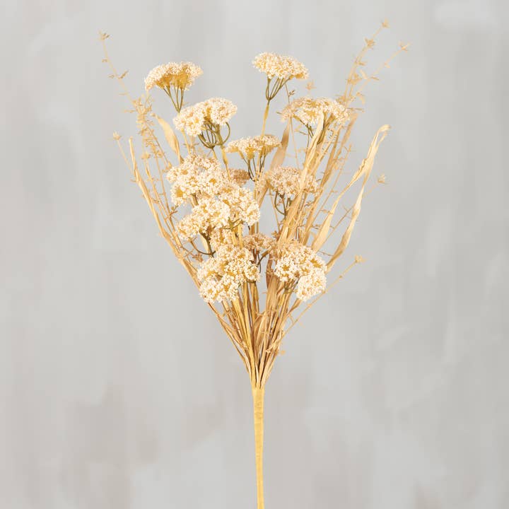 Ivory Rice Flower Bouquet for wholesale by Primitives by Kathy