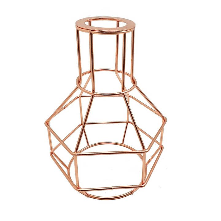 Ledsone - Wholesale Lampshade - Vintage metal light cage wire frame nest shape shade7