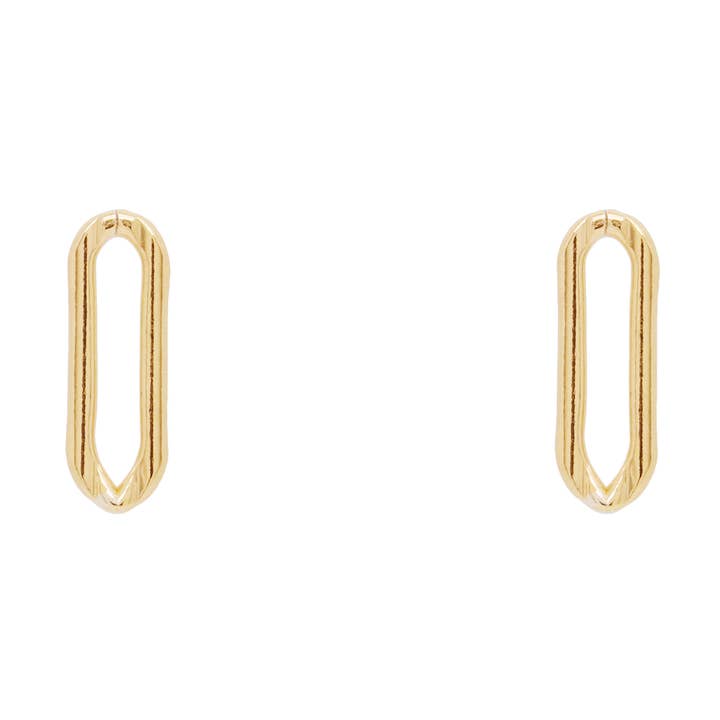 Agapantha Jewelry - Wholesale Stud/Post Earrings - Krystal Link Studs1