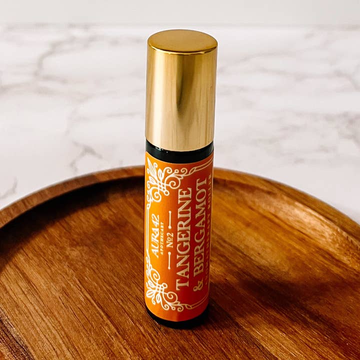 No. 2 - Aromatherapy Roller | Tangerine & Bergamot for wholesale by Aura42® Apothecary