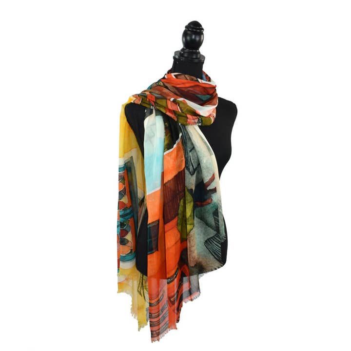 Arietty Patchwork Tørklæde for engroshandel hos Dupatta Designs