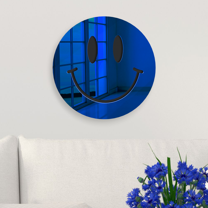 4ArtWorks – wholesale Wall mirror – Happy Face | Acrylic Art | Mirrored Wall Decor2