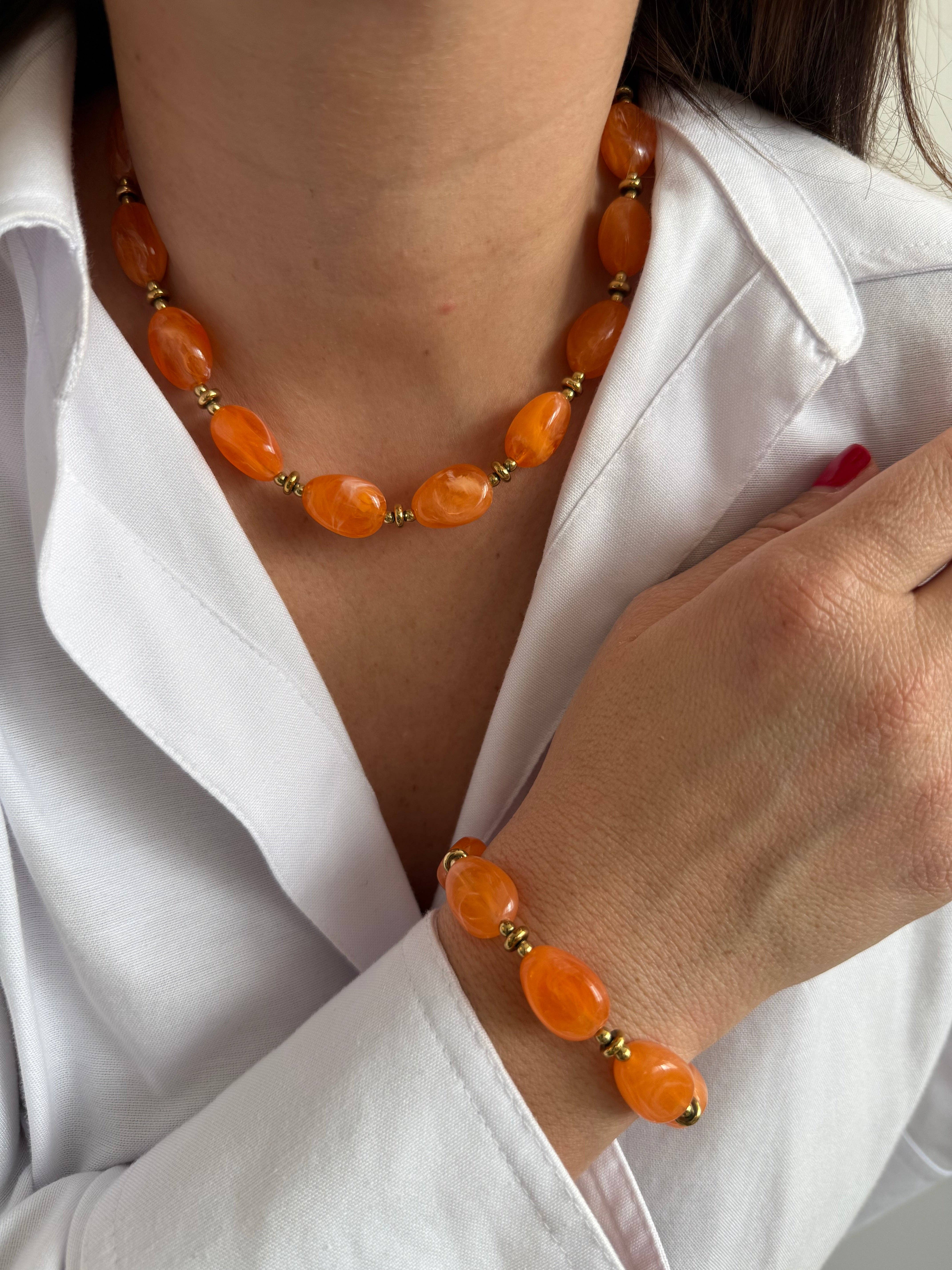 A.B. Paris - Wholesale Beaded/Pearl Necklace - Java - 7 colors3