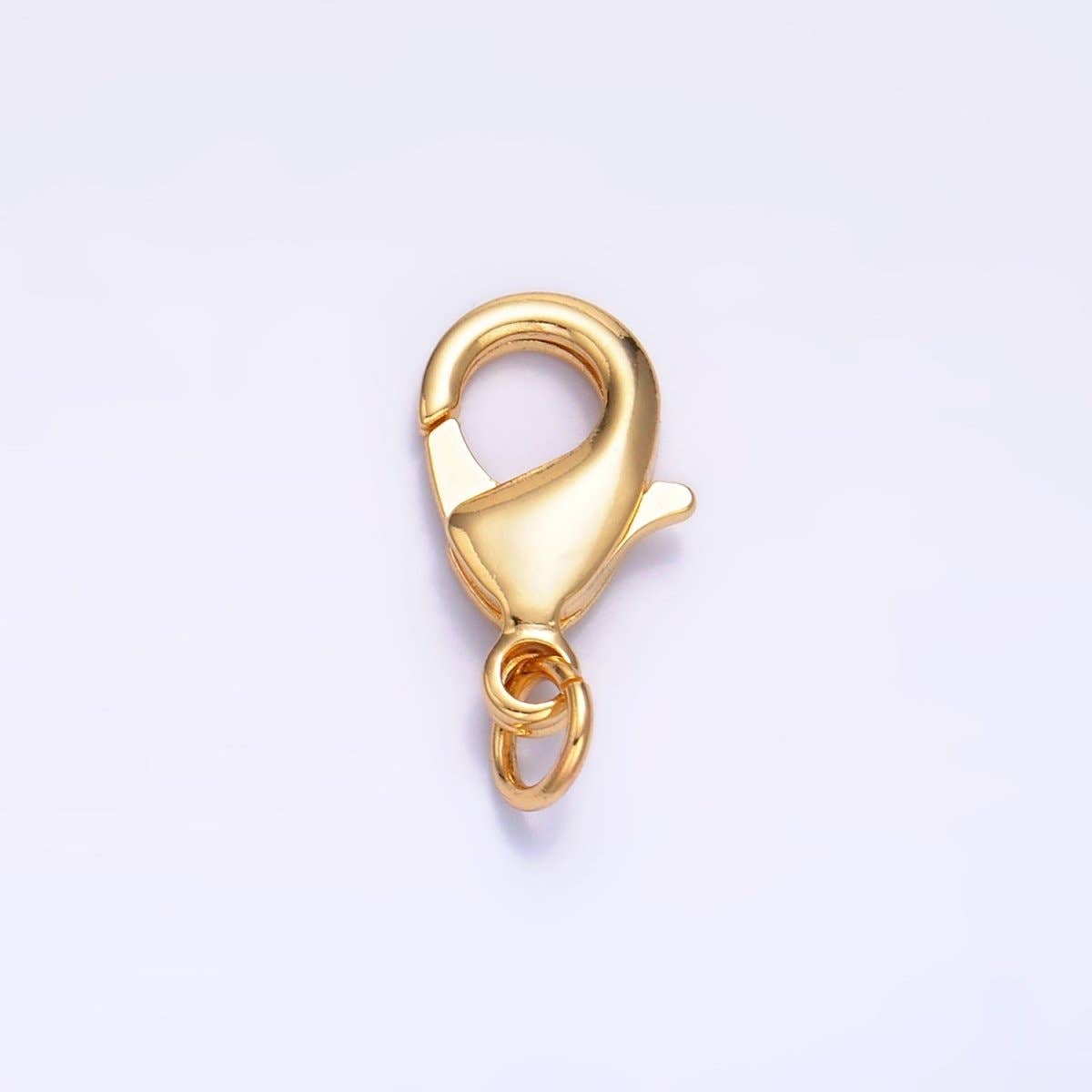 Aim Eternal - Wholesale Craft Supplies - 24K Gold Filled 12mm, 10mm, 15mm, 8mm Lobster Claw Clasps Closure Findings | Z1068 - Z10712