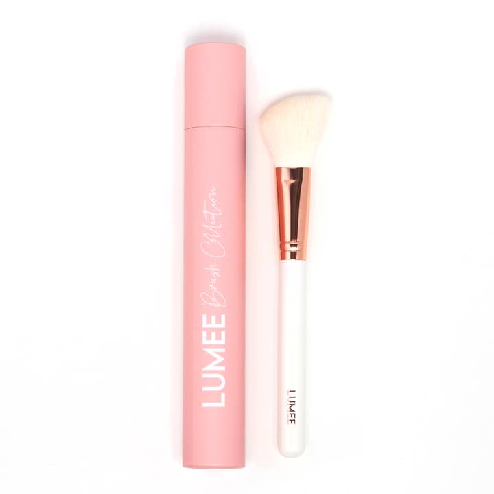 Lumee Pro - Angled Blush Brush for wholesale by Lumee Cosmetics