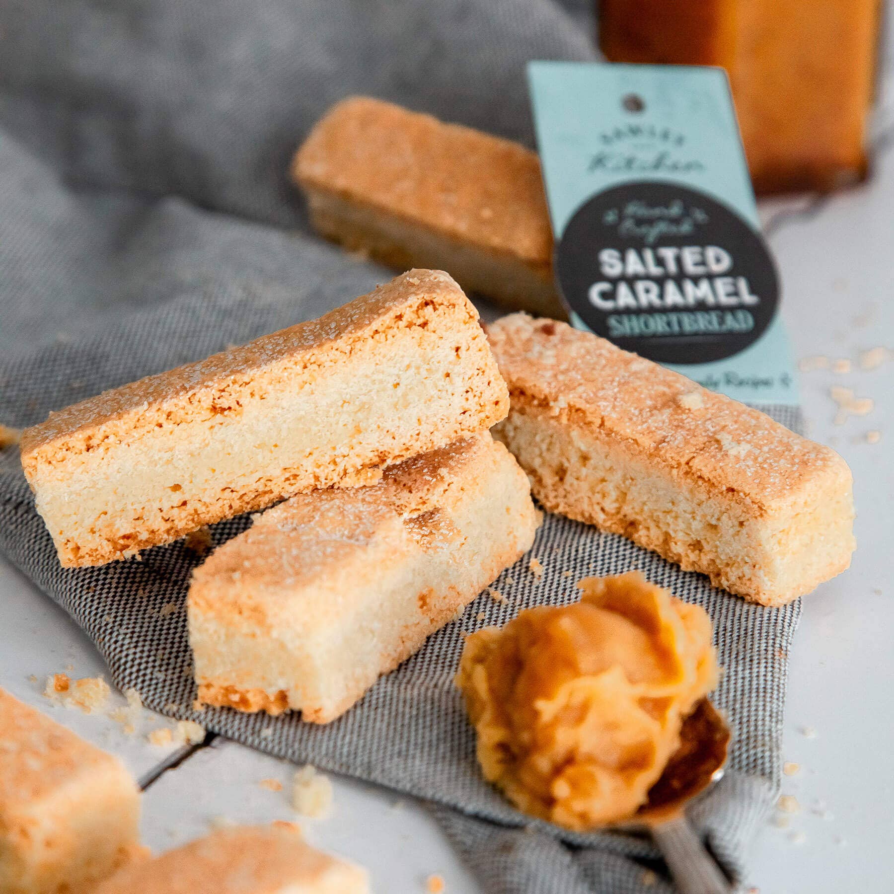 Sawley Kitchen - Wholesale Cookie - Salted Caramel Shortbread - Yorkshire Biscuits1