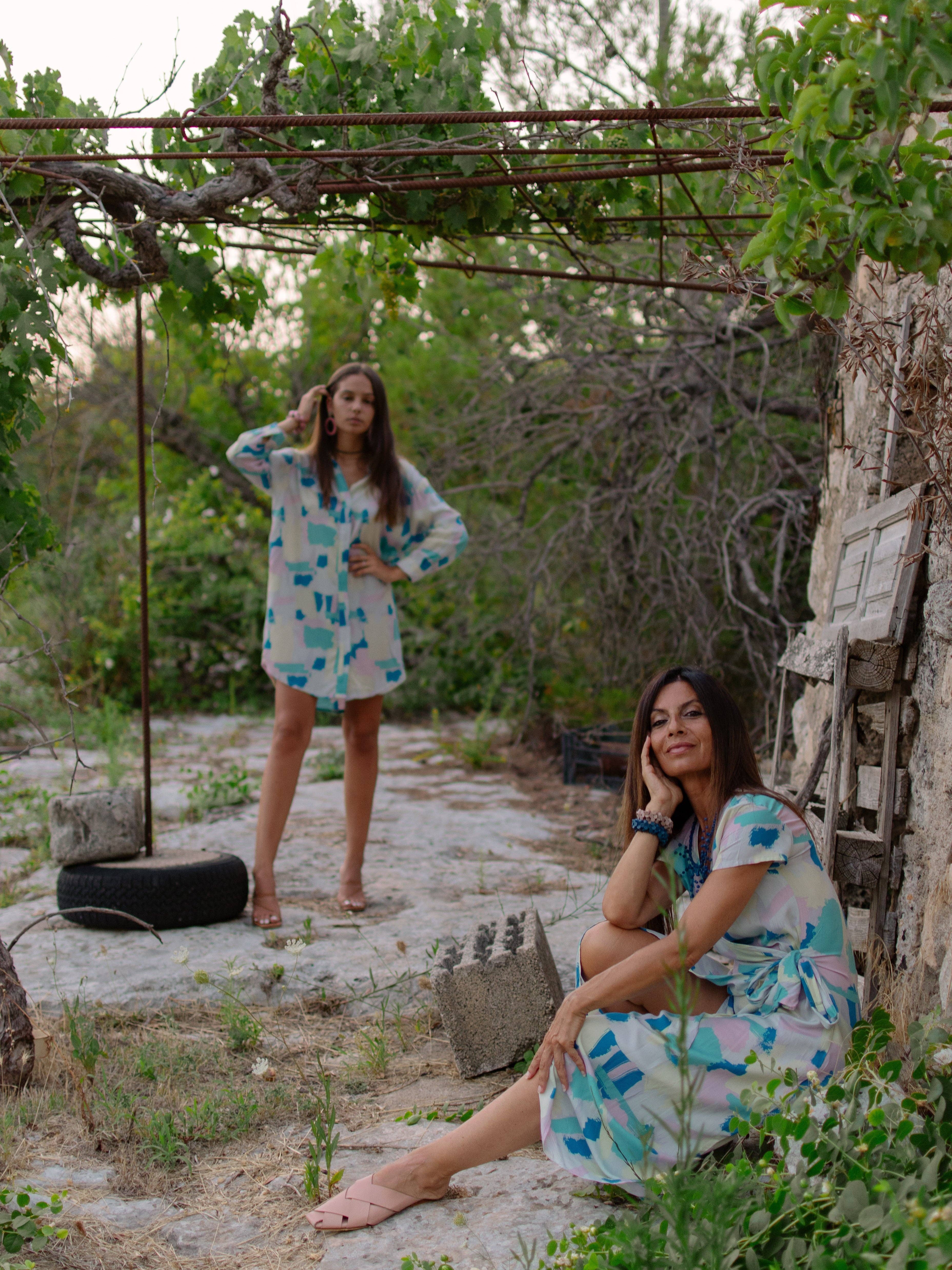 Bijondo - Venta al por mayor Vestido - Mujer - Vestido corto tipo camisa con bolsillos Enza5