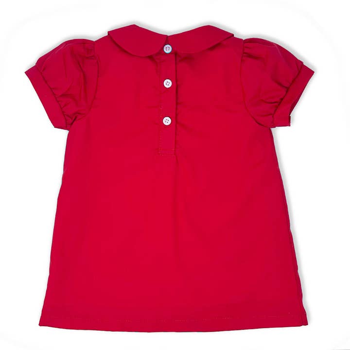 Carson Elizabeth Kids - Wholesale Dress - Kids - Red Dress1