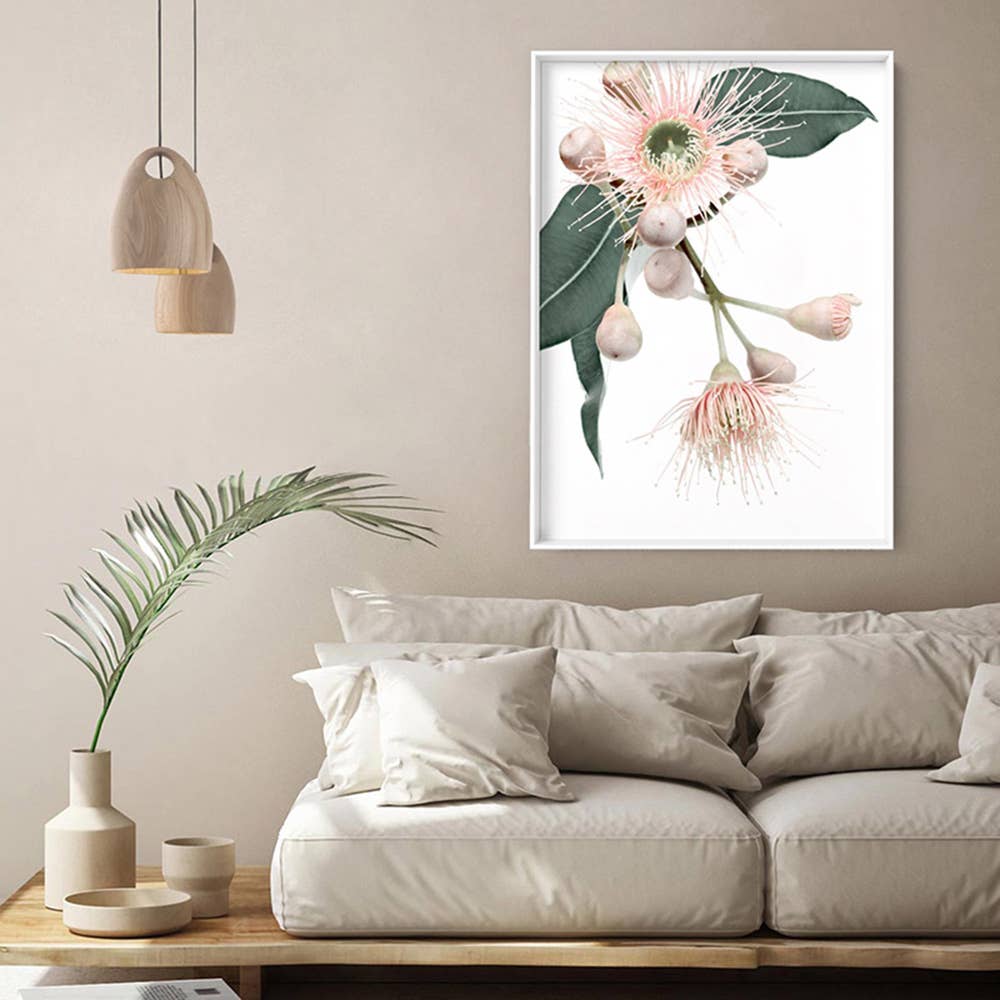 PRINT AND PROPER - Wholesale Art print - Eucalyptus Flowers Print. Native Australian Gumtree Wall Art1