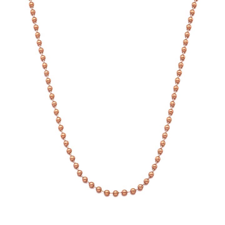 Collier de perles - Or rose pour la vente par RoseGold Apparel