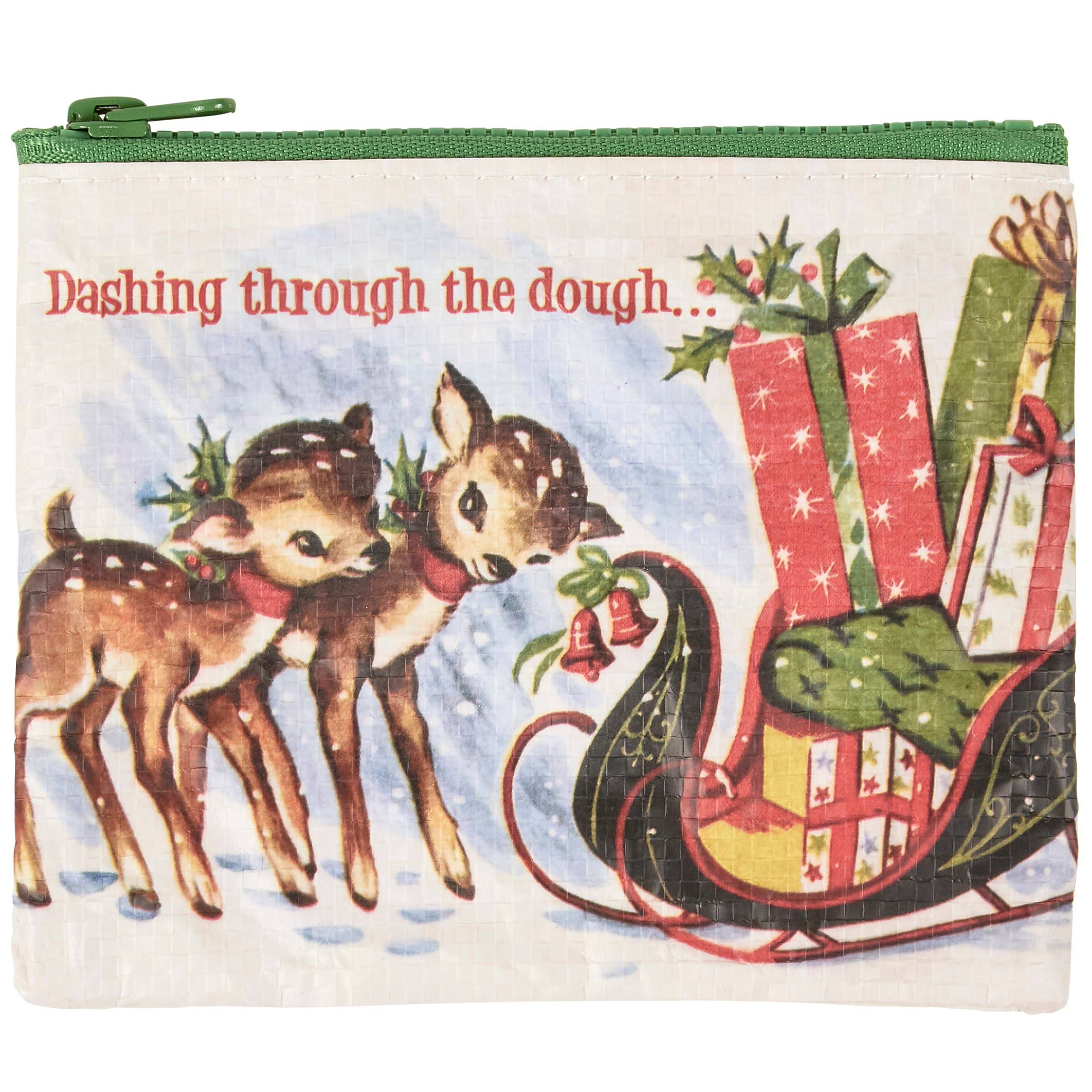 Primitives by Kathy - Wholesale Tote Bag - Unisex - Dashing Through The Dough Zipper Wallet1