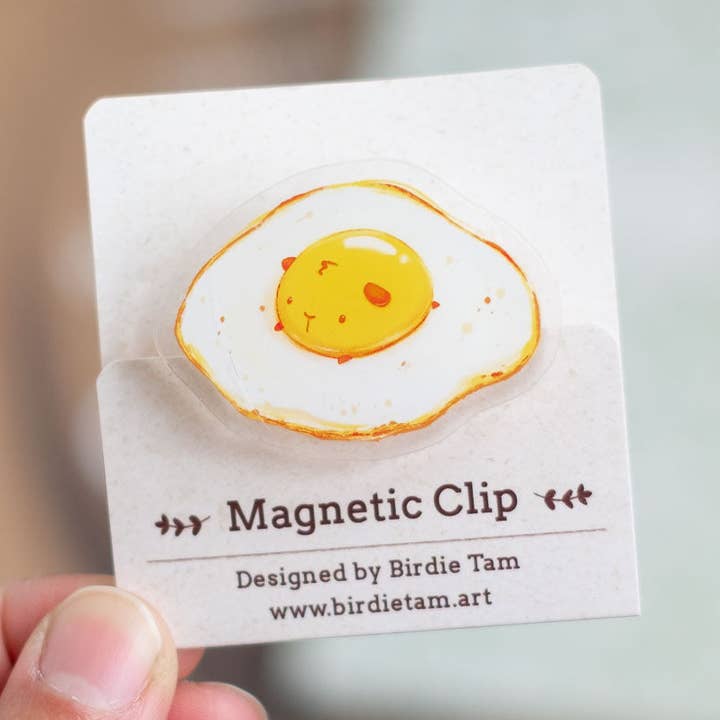 Magnetic clip - Guinea egg for wholesale by Birdie Tam