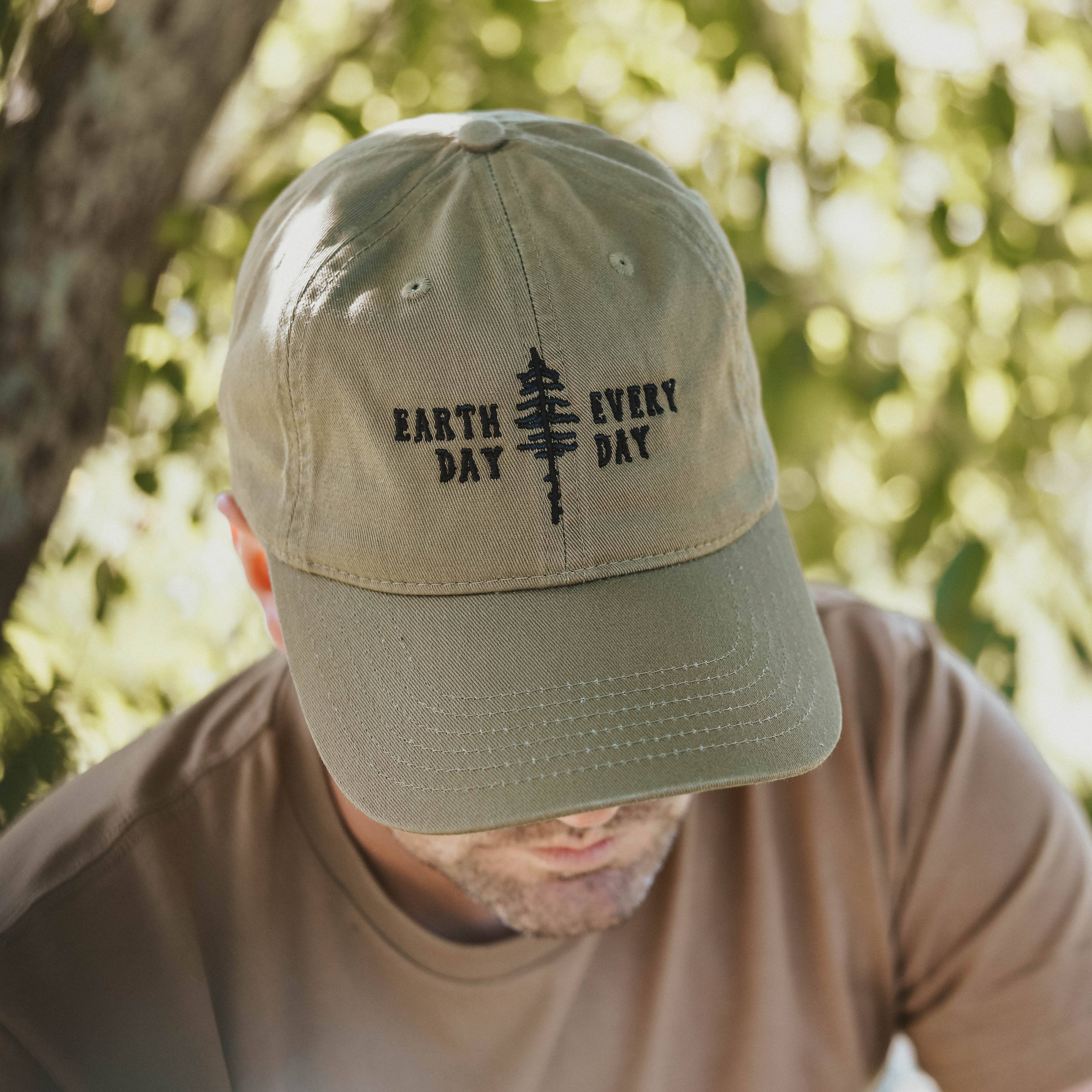 Cinder + Salt - Wholesale Baseball Cap - Unisex - Earth Day Every Day Organic Cotton Cap2