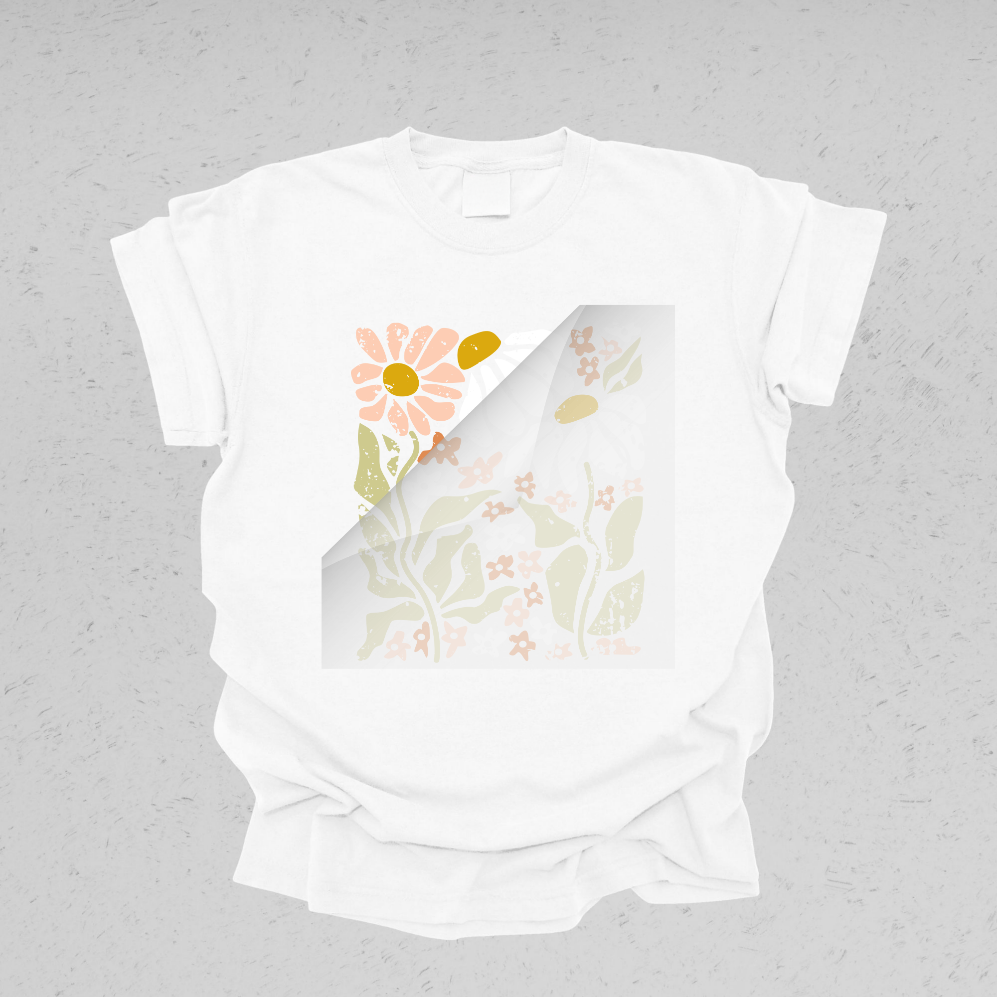 DTF Office - Wholesale Sublimation Transfer - Boho Wildflowers DTF Transfer1