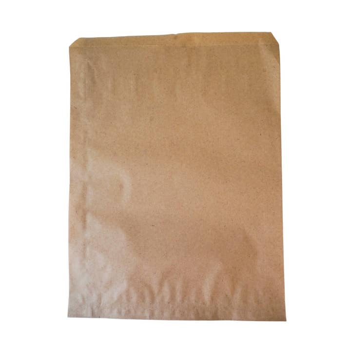 500pk - Flat Kraft Paper Notion Bags Recyclable Retail Gifts for wholesale by Suburban Sales