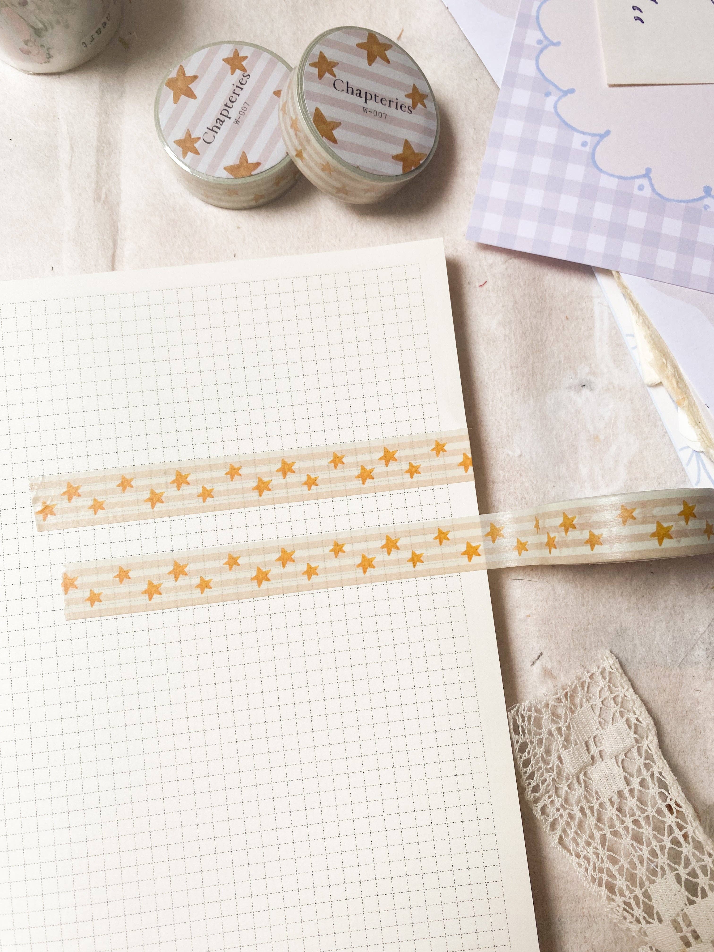 Chapteries - Wholesale Washi Tape - Washi tape - Star3