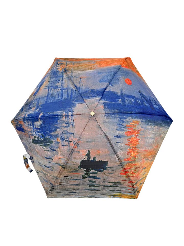 Paraguas Monet Amanecer con Funda de Viaje (Mini) para venta al por mayor de Fashion Scarf World