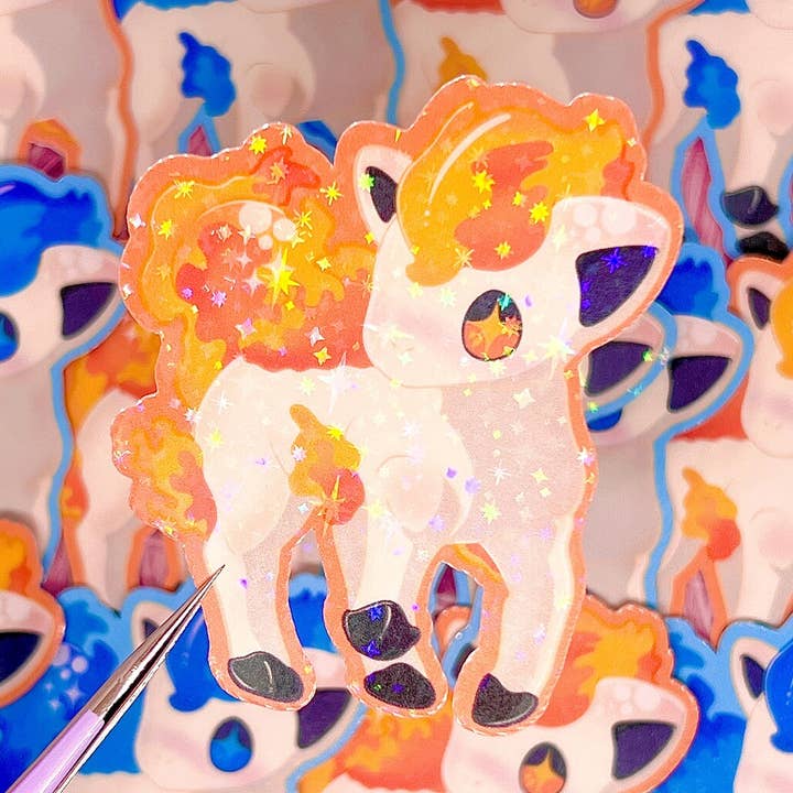 Ponyta Line Klistermærker (2-3/4 tommer/70 mm) for engroshandel hos Luminous Senecio