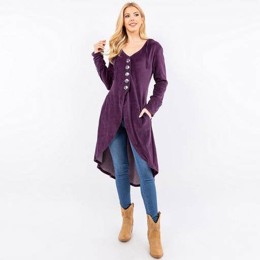 Avatar Imports LLC – wholesale Rock - Dam – Bomull sammet Hooded Fairy Coat1