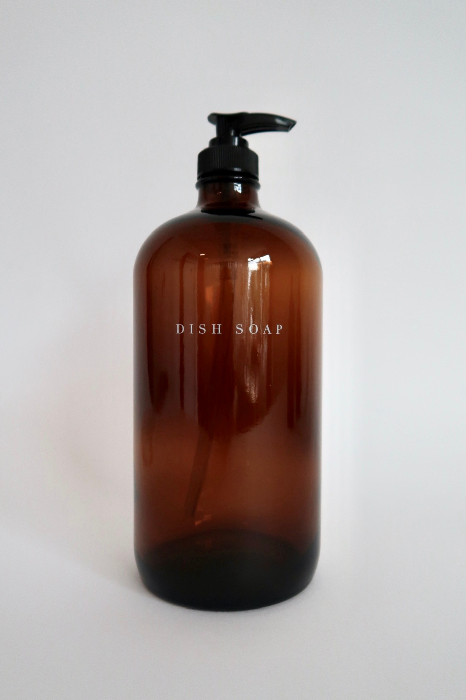 THELIFESTYLEDCO - Wholesale Soap Dispenser - Glass Amber Liquid Pumps5
