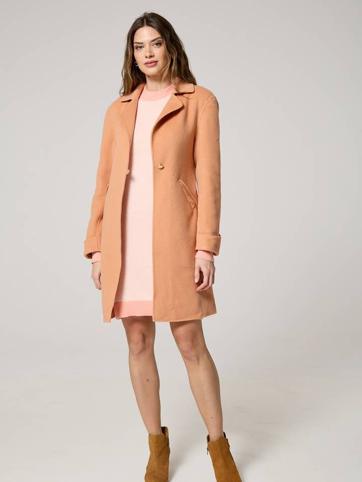 (Cashmere Blend Wool Coat for wholesale by K-win London
