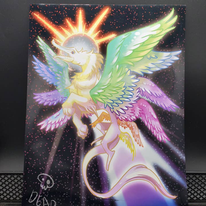 Chalkydri Art Print for wholesale by DeadOn Studios