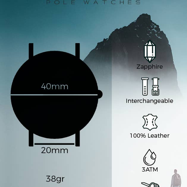 POLE WATCHES - Venta al por mayor Reloj de pulsera - Unisex - PANTHER - Reloj Monoaguja