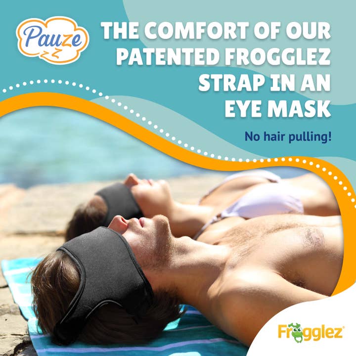 FROGGLEZ Swim Goggles – wholesale Sovmask – Pauze Sömn & Återhämtning ögonmask