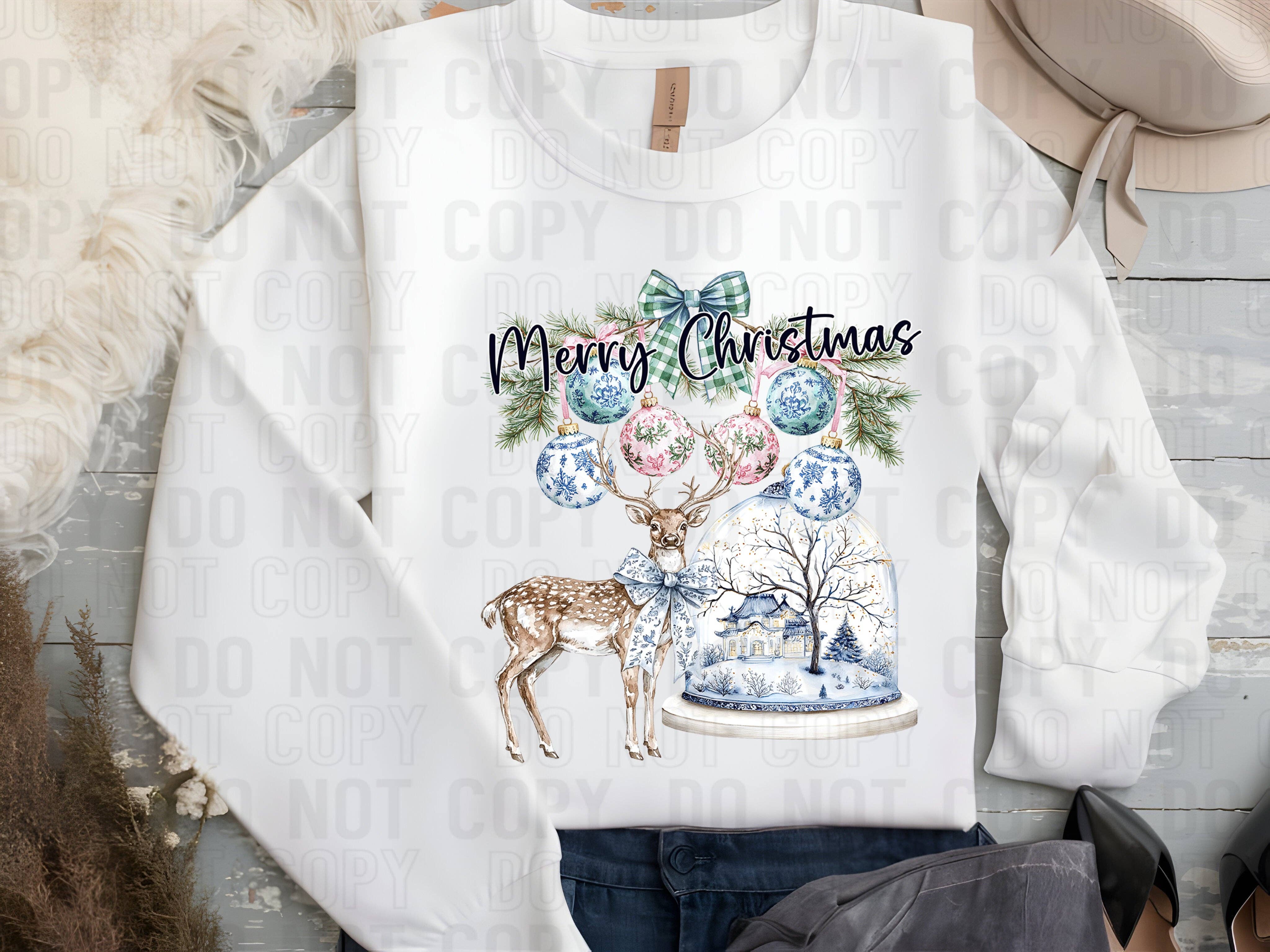 K and M Designs - Wholesale Sublimation Transfer - Merry Christmas Grand Millenal DTF Transfer0