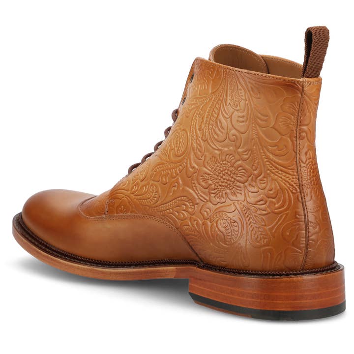 Taft - Wholesale Chelsea Boots - Men's - The Paris Boot in Honey Floral7