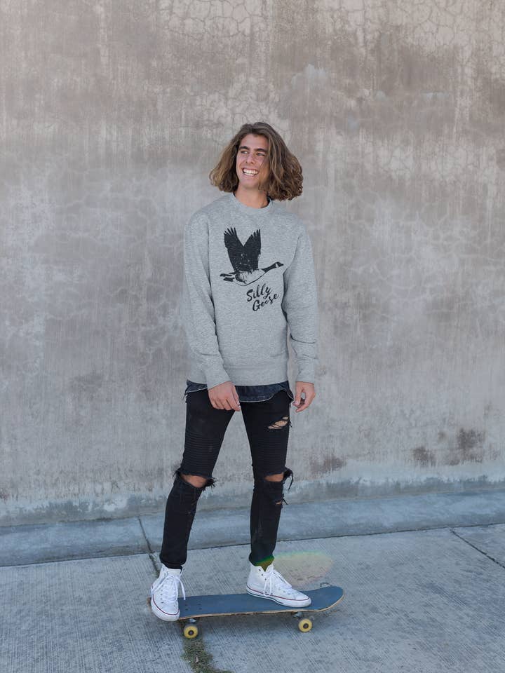 The InkPAD Shop – wholesale Sweatshirt med tryck - Dam – DUMT GÅS UNISEX TRÖJA, ROLIG TRÖJA, FAMILJ SET