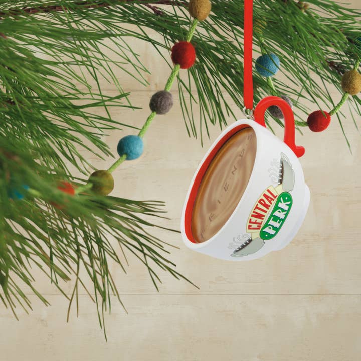 Hallmark – wholesale Christmas decoration – Collectable Friends - Central Perk Coffee Cup Ornament3