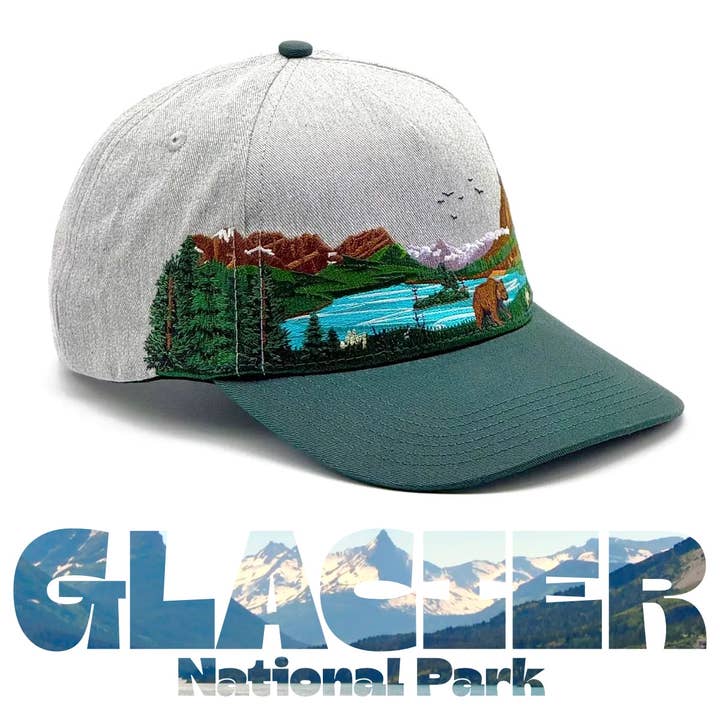 Chapeau du parc national des glaciers pour la vente par Rainier Hat Co.