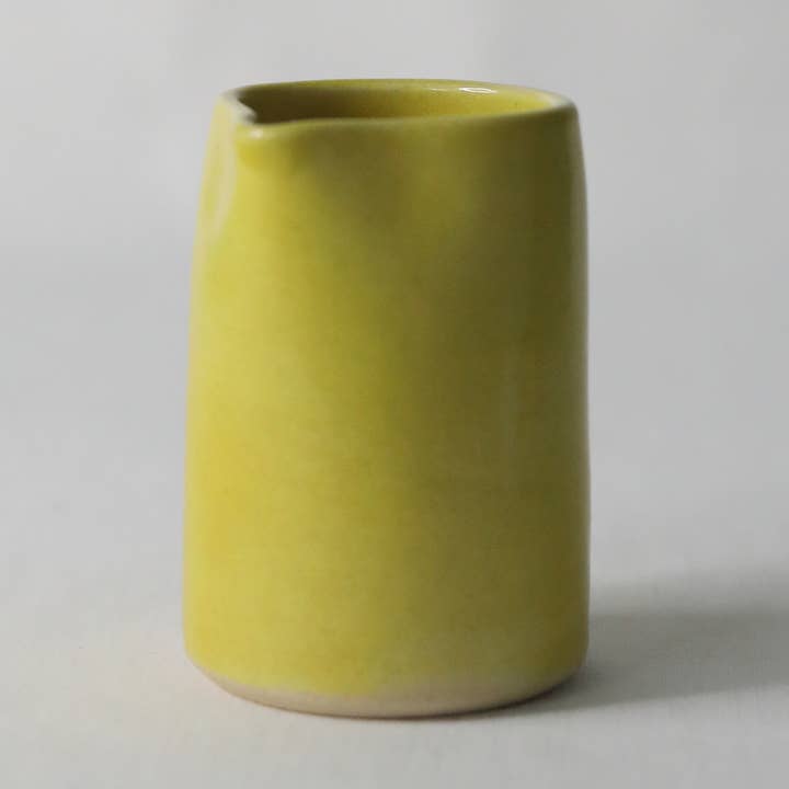 Sun Yellow Classic Mini Jug for wholesale by Katie L Thompson Designs