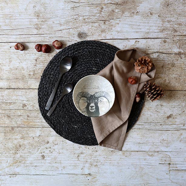 Novastyl - Wholesale Decorative Plate/Dish/Bowl - Ram purchase dish 14cm in porcelain5