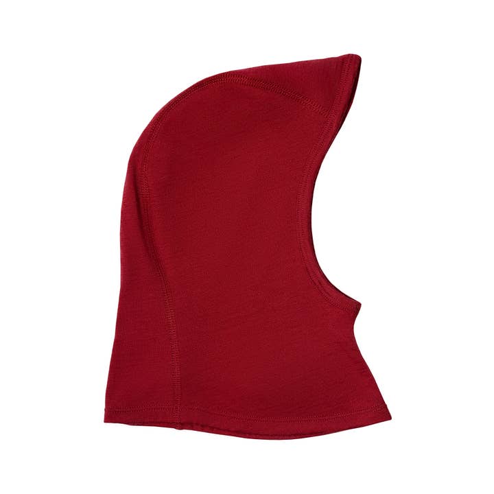 Thermo-Balaclava-Maske aus Merinowolle für Kinder Royal Cherry für den Großhandel von menique