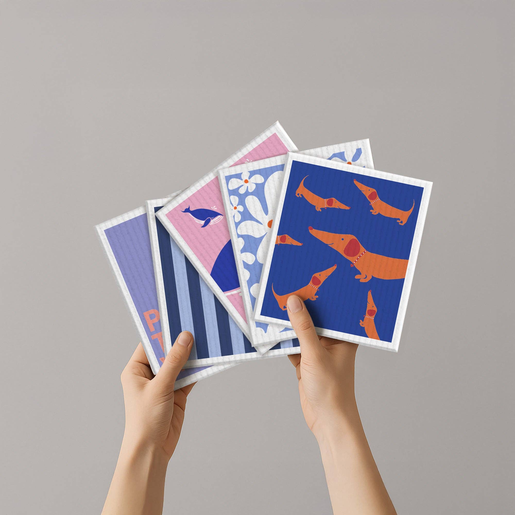 Naturbedacht – wholesale Kökshandduk/Disktrasa – Svamputduk - taxmotiv - nr 104