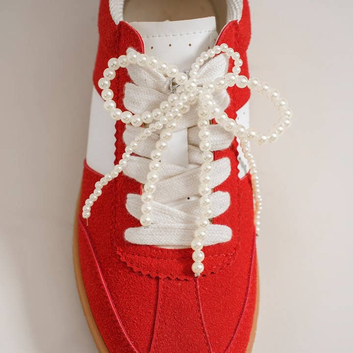 BEAST FASHION - Wholesale Shoe Accessories - Beaded Bow Accessory ACCS-PEARL-0012