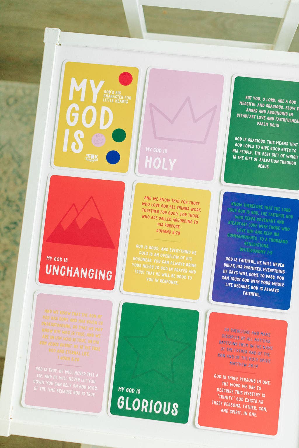 Tiny Theologians - Wholesale Learning Cards - Kids & Baby - My God Is6
