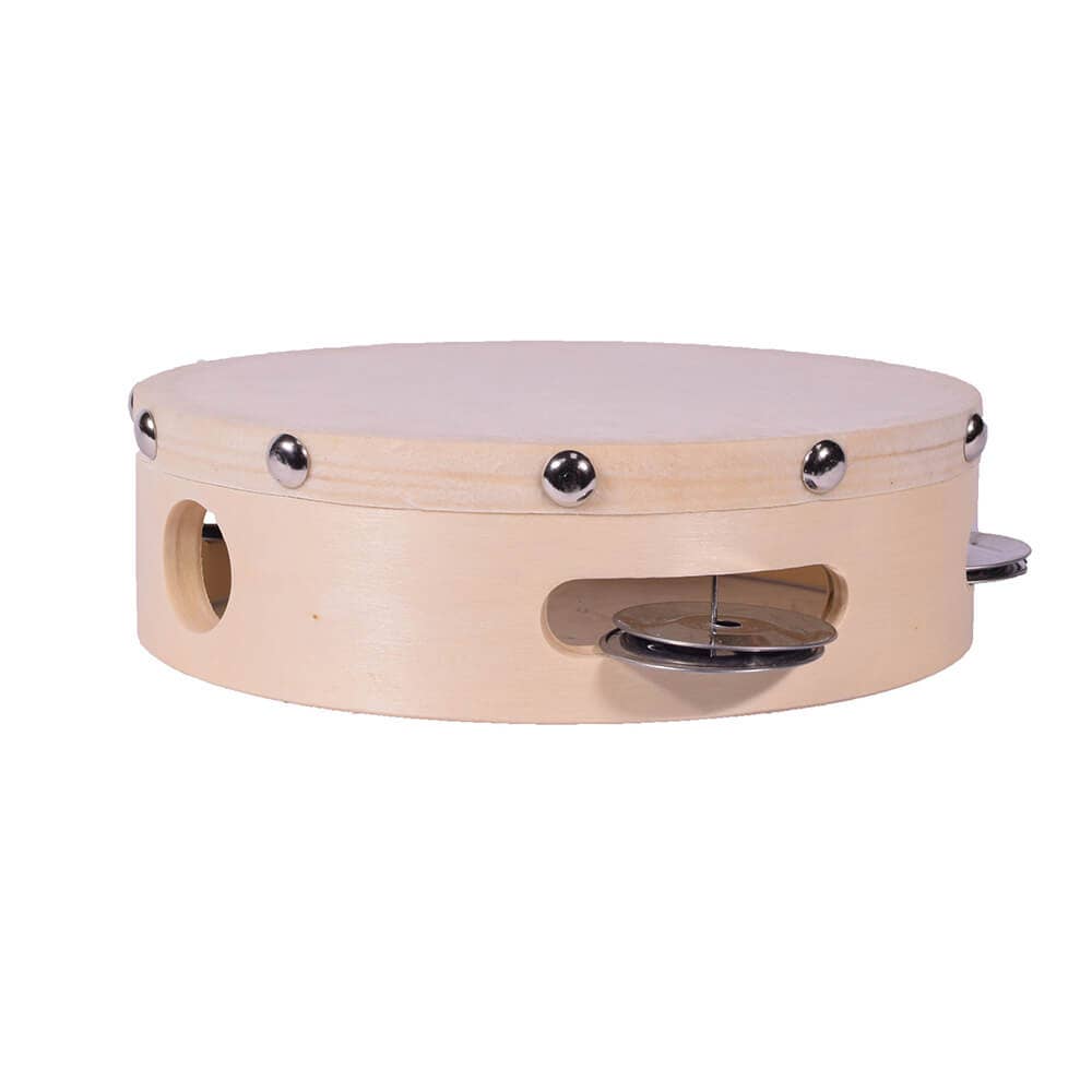 giftland - Wholesale Musical Instrument - Wooden Mini Tambourine 15cm1