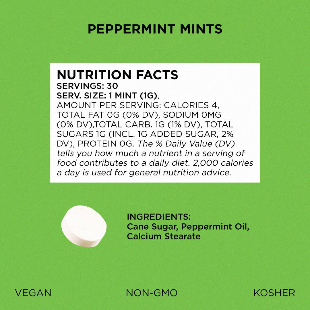 Simply Gum - Wholesale Mints - Simply Mints - Peppermint | Pack of Six2
