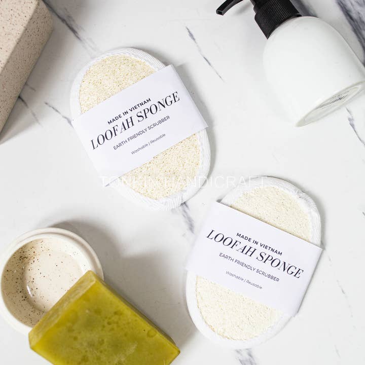 Tonkin Handicraft - Wholesale Loofah - Organic Loofah Exfoliating Pads14