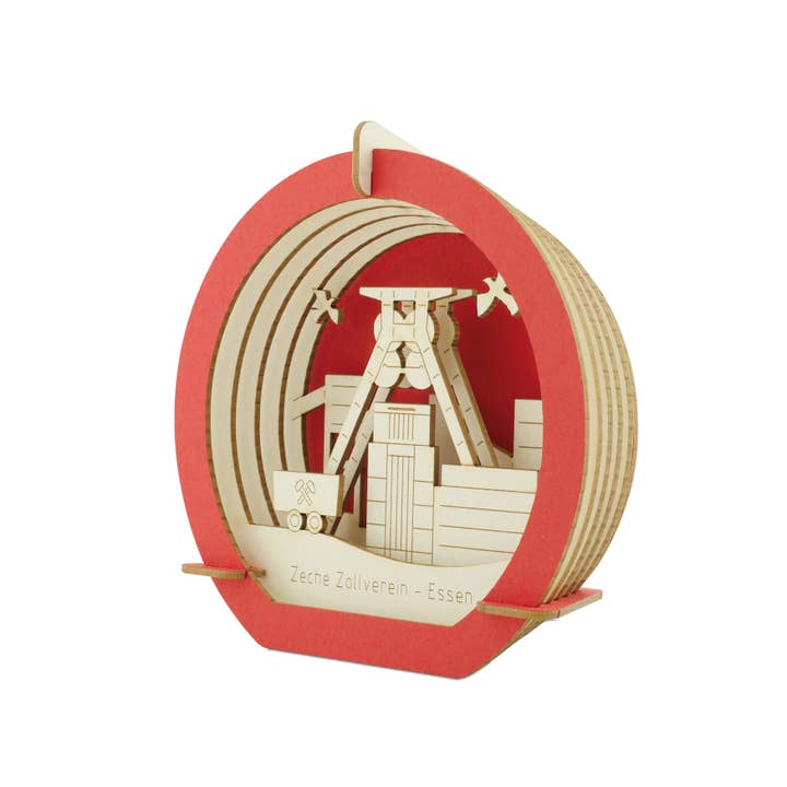 SILHOUBOX - Wholesale Decorative Figurine - Essen Zeche Zollverein-SilhouRondo1