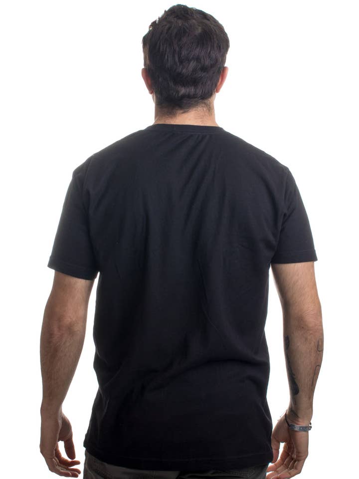 Black Pew Pew Wars Funny Sci-fi Space Star T-Shirt for Geeks for wholesale on Faire2