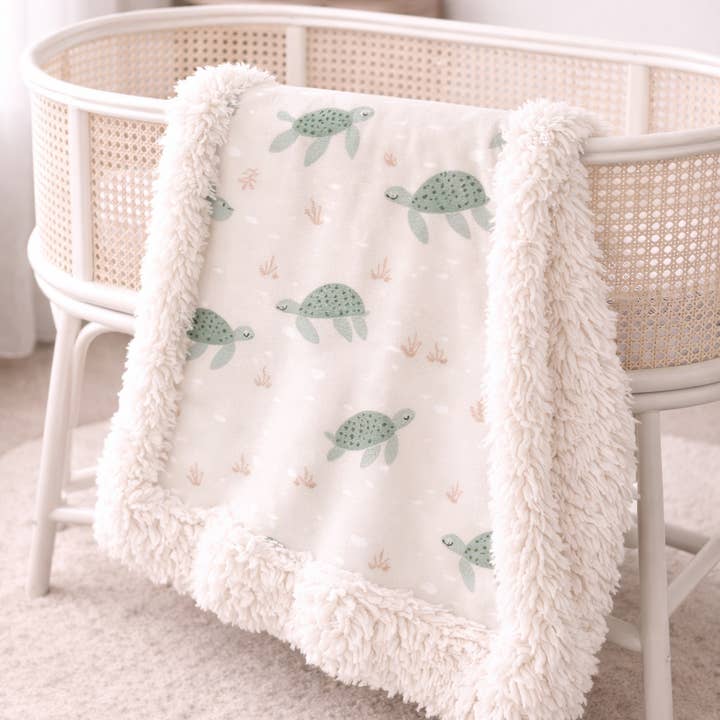 Blankie- Just Keep Swimming for wholesale by Buddha Babe Co