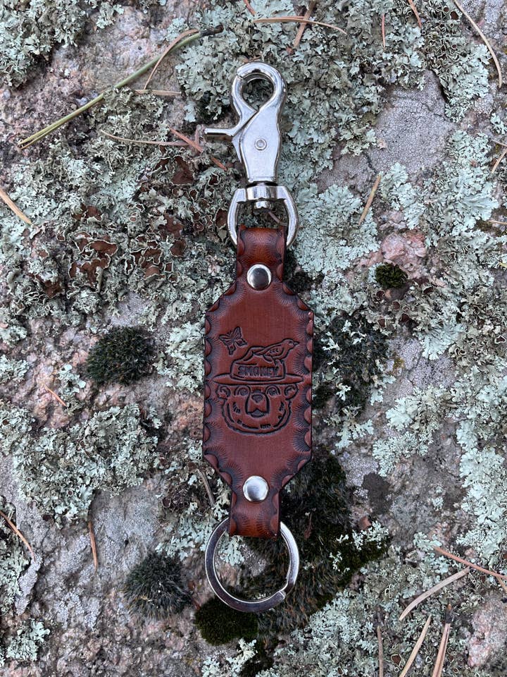 Smokey Field Keychain for wholesale by Sterling Trading Company LLC