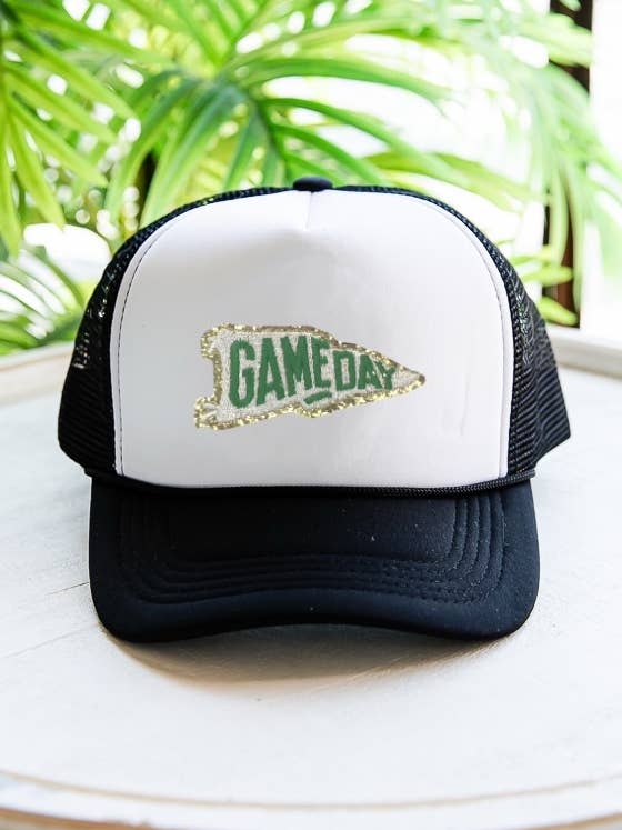 Gameday Patch Two Tone Trucker Hat for wholesale by 1st Allie